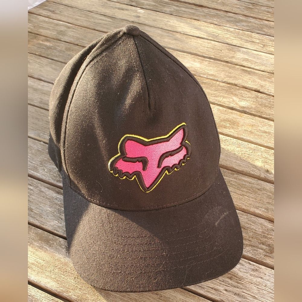 FOX RACING PINK FOX BASEBALL HAT